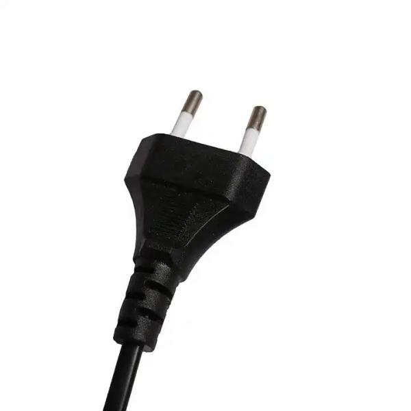 Factory Wholesale EU AC Vde extention Power Cord 1.5m 1.8m 6ft Euro Plugs C13 wire Supply Cable For PC Computer and hair