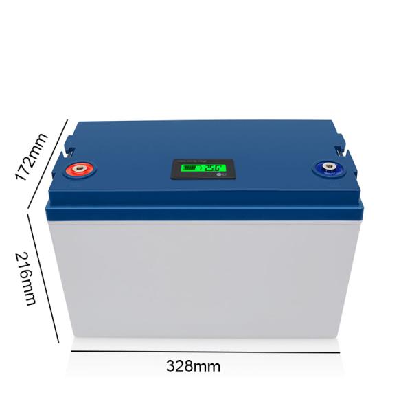 100 Ah Lifepo4 12 Volt Deep Cycle Battery Lithium 2000 Cycles Replace Gel
