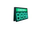Fuel Station Pylon Sign LED 7 Segment LED Board with TCP/IP Communication