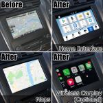 Mondeo Fusion SYNC 3 Auto Navigation System Android Map Google Service with