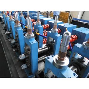 China Galvalized Steel ERW Pipe Making Machine Black Steel ERW Welded Pipe Mill Line HG 50 on sale