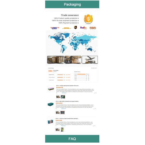 Eco-Friendly Kitchen Sponge Scourer Customizable OEM ODM