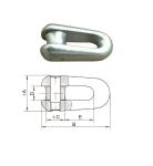 Fixed Joint Rigid Connector Overhead Line Stringing Tools