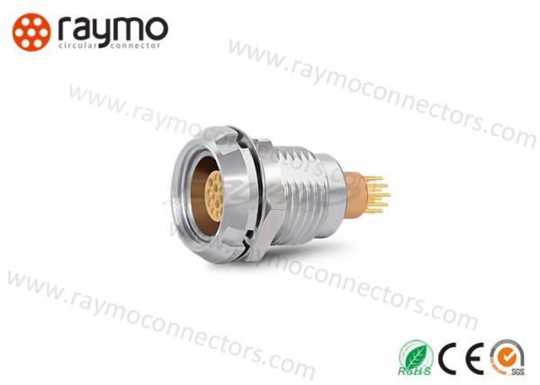 Cheap ECG Socket Plug And Socket Connectors PPS Insulator Avoid Cross Iterface  For Aviation  for sale