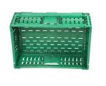 Vented Foldable Fruit And Vegetable Plastic Crates Loading Capacity 20kg