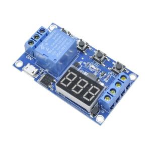 Quality Digital Led Trig Ger Delay Cycle Timer Control Switch Relay Module Micro Usb 5v wholesale