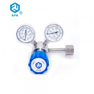 Quality CGA320 High Pressure Co2 Regulator With Safety Valve 1 / 4NPT F Body Ports wholesale
