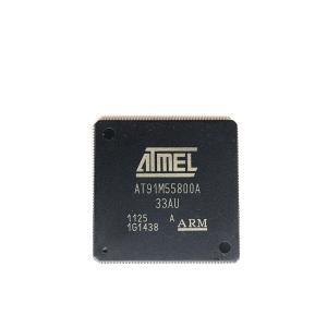 Quality Atmel At91m55800a-33Au Stc Microcontroller Electronic Component U1 Ic Chips Components Integrated Circuits AT91M55800A-33AU wholesale