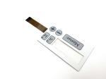Small LED Light Membrane Control Panel With Scratch Coating Polycarbonate