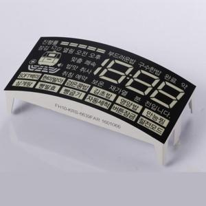 Quality Curve Shape Custom LED Displays 16mm Resolution For Refrigrator Controller wholesale