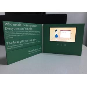 Quality Creative Video Card Mailer HD Advertising For Insurance Education wholesale