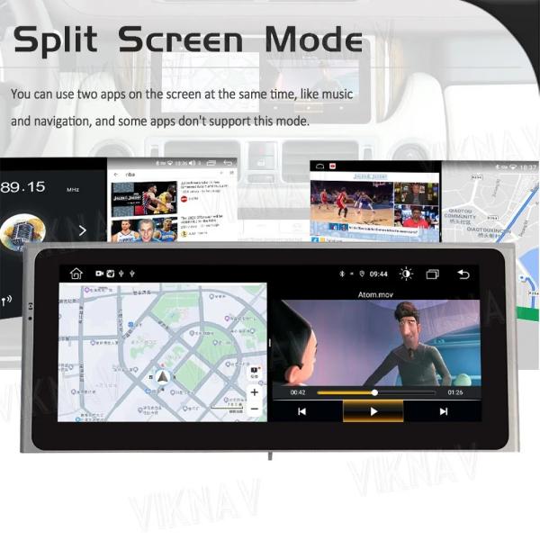 10.25 Inch Screen Car radio For 1998-2012 Land Rover V8 128G Navigation GPS Multimedia DVD Player Wireless Carplay