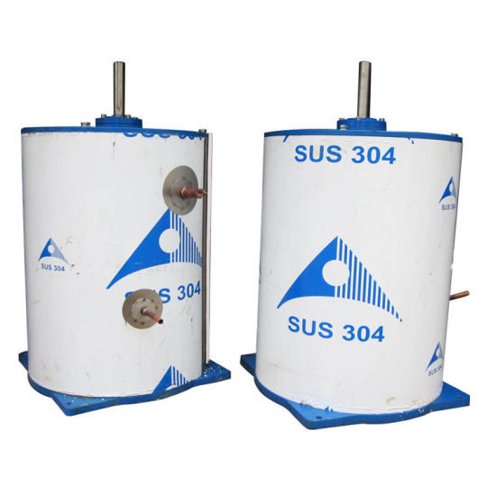 Ice Flake Cylinder Flake Ice Evaporator Industry 20tons Ice Flaker