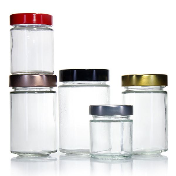 B2B Clear Glass Sauce Jars 250ml-750ml | Eco-Friendly, Bulk Supply for Sauce Production & Retail