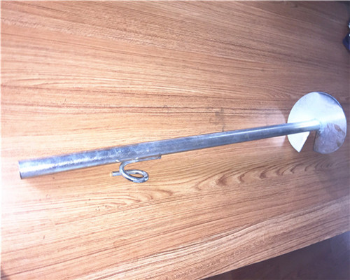 Customized Painted Grounding And Earthing Products Steel Material Earth Stake