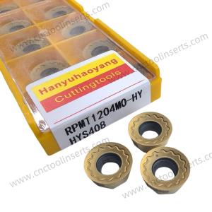 Quality RPMT1204MO-HY Carbide Milling Inserts Wear Proof CNC Milling Inserts wholesale