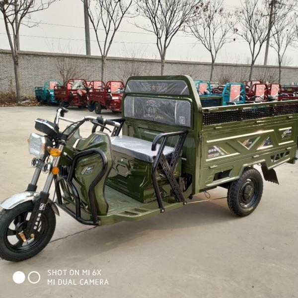 ChineseTricycleFactory2500*1000Size And Open Body Type Motor Electric Carry Cargo Rickshaw Electric Tricycle