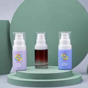 Quality 30ml 20ml Custom color skincare packaging  lotion glass bottle pump wholesale wholesale