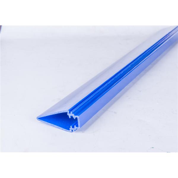 Cheap Extruded Polycarbonate LED Profile Moisture Proof LED Diffuser / Lampshade for sale