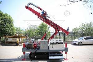 China Deep Foundation Lifting Type Anchoring Drilling Rig For Soil Slope Stabilization on sale