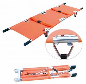 Quality Hospital Ambulance Folding Stretcher Medical Patient Transport First Aid Equipment Supplies 208CM wholesale