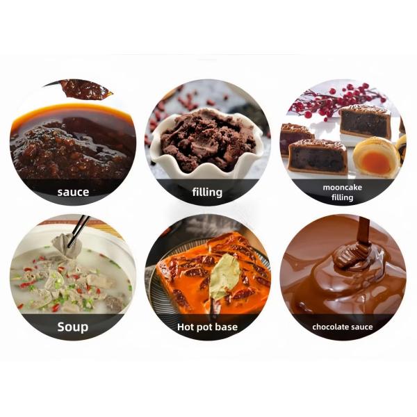 Food Grade Stainless Steel Jacketed Kettle For Commercial Soup Cooking