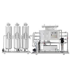 Quality 2000LPH Industrial Water Filtering Machine Alkaline Stainless Steel Water Tank wholesale