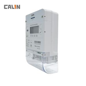 China Two Way Communication Single Phase Watt Hour Meter Polycarbonate Build - In GPRS on sale