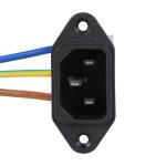 Yanbixin IEC Inlet Filter 1A-10A Wire Terminal Power Line Filter YB11A7-6A-W