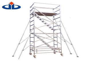 Quality Strong Loading Scaffolding Frame System Mobile Aluminium Scaffold Access Tower wholesale