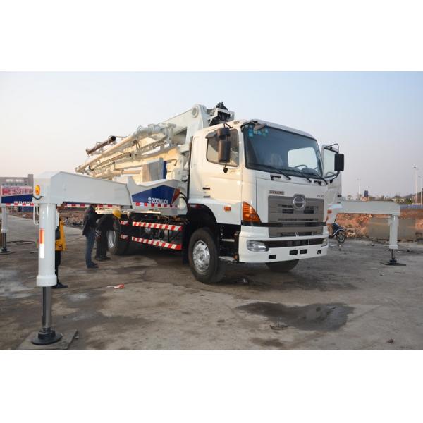 HINO 700 6x4 Chassis 40M Used Concrete Pump Truck ZOOMLION