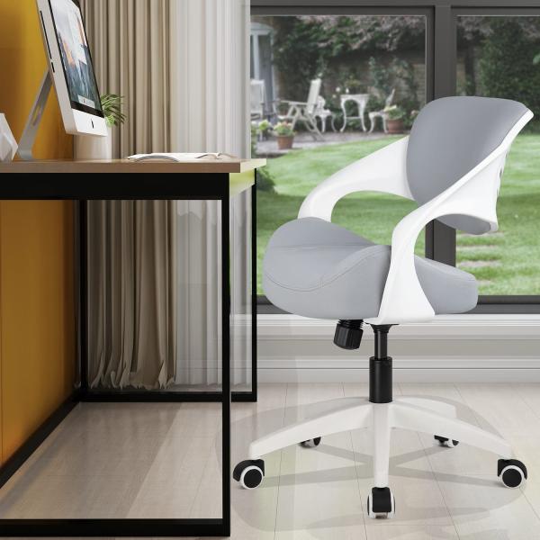Metal Ergonomic Mesh Swivel Executive Desk Chair with Adjustable Height and Lumbar Support