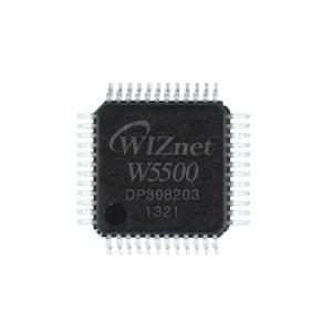 Quality W5500 WIZnet Ethernet ICs 3in1 Enet Controller TCP/IP +MAC+PHY Electronic Integrated Circuits wholesale