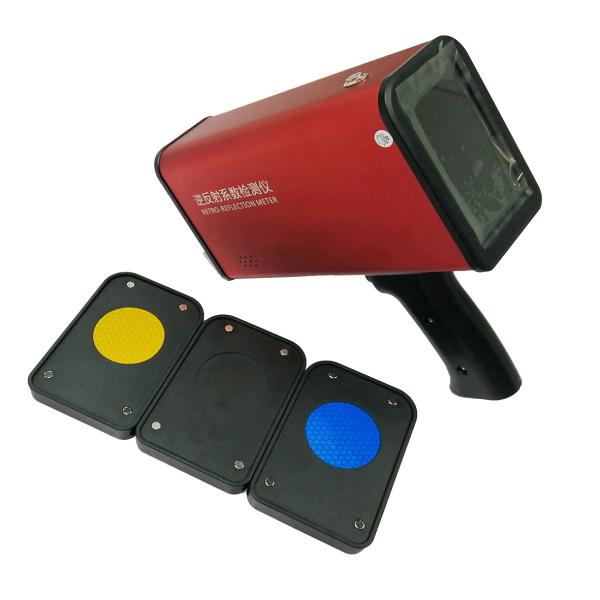 DC 8.4V Sign Retroreflectometer Red Measurement Range From 0 - 1999.9 To Satisfy