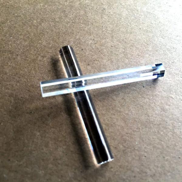 Optical Glass Light Guide Column/Quadrangular Hexagonal Prism LED Light Guide Rod
