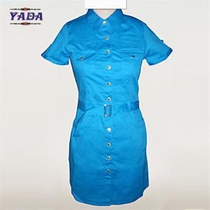 Quality New design pictures office straight blue dress fashion women clothing bulk wholesale dresses for ladies wholesale