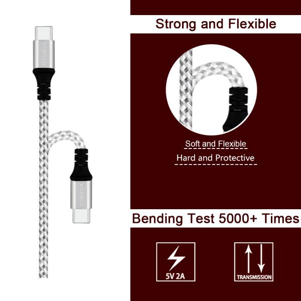 Standard Mobile USB Cable / Micro Usb To Type C Cable Rapid Charging One Meter