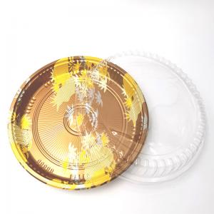 Quality Disposable PS Plastic Sushi Tray With Transparent Lid wholesale