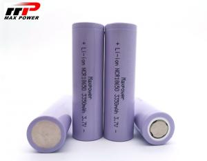 Quality 3350mAh 3.7 18650 Volt Lithium Ion Battery 6.5A Discharge Power Cell wholesale