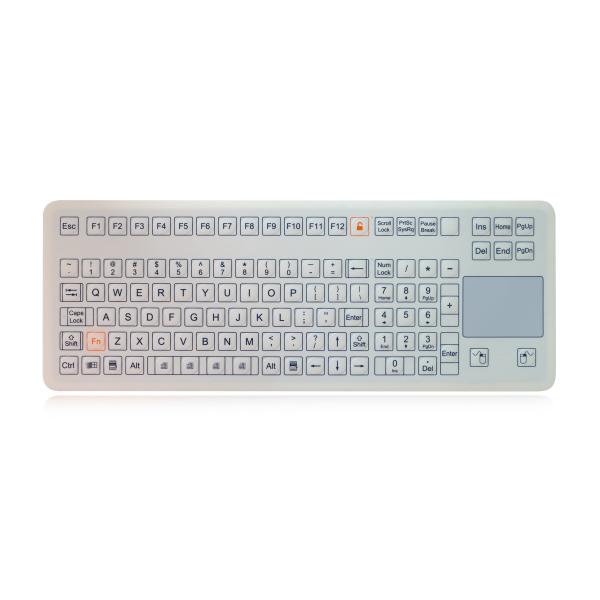 IP68 Industrial Membrane Keyboard With OMRON Key Technology Chemical And Liquid Resistant
