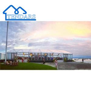 Quality Custom Unique Big Party Tent Glass Door Outdoor Event Tents Used Commercial Tents For Sale wholesale