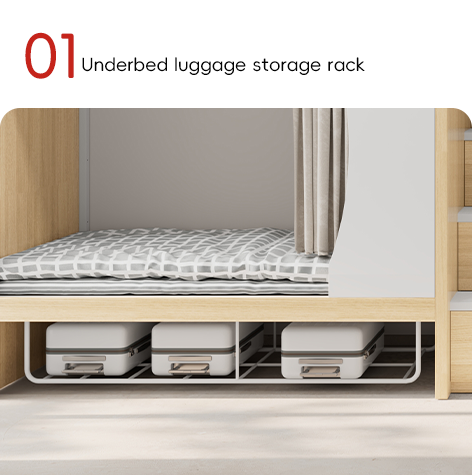 Modern Design Easy Assembly Bunk Beds