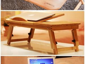 Quality Bamboo Gaming Laptop Computer Table/Desk wholesale