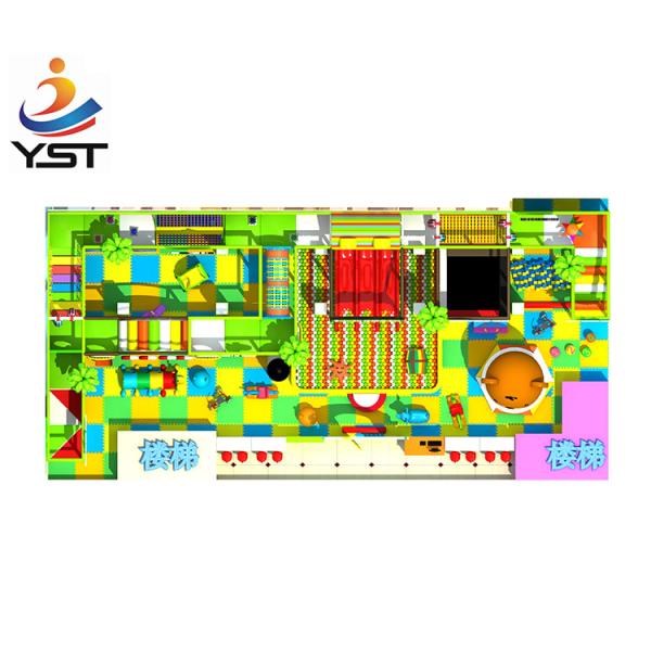 Children'S Indoor Soft Play Equipment , Anti Aging Inflatable Playground Equipment