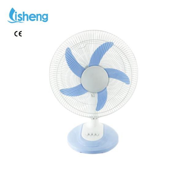 Energy Saving Solar Table Fan DC 12V With Adapter And Littium Battery