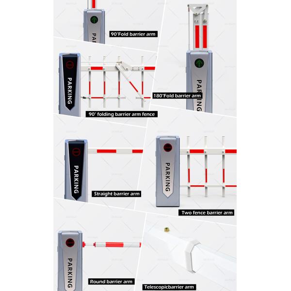 DC Servo Motor High Speed Boom Barrier Gate Security Vehicle Access Control