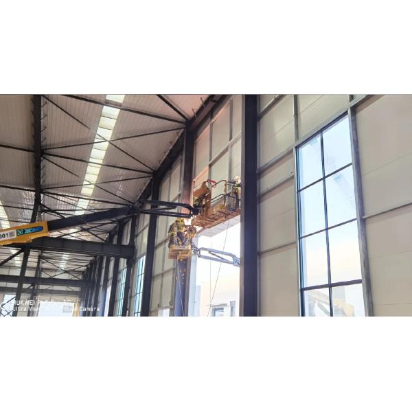 Factory prefabricated Q355BH type steel solid durable steel structure workshop building