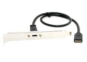 Quality Desktop Mount Panel Header Type C Computer Data Cable Support Data Sync And Charging wholesale