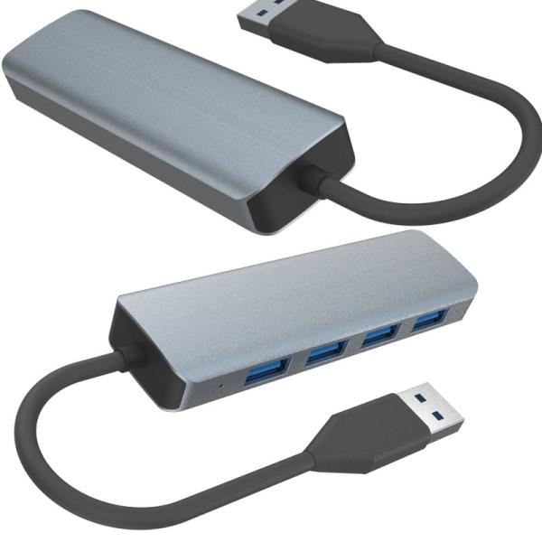 Cheap All In One USB A Hub Multiple USB 3.0 Hub Effortless Data Transfer 5Gbps Power Support Mac for sale