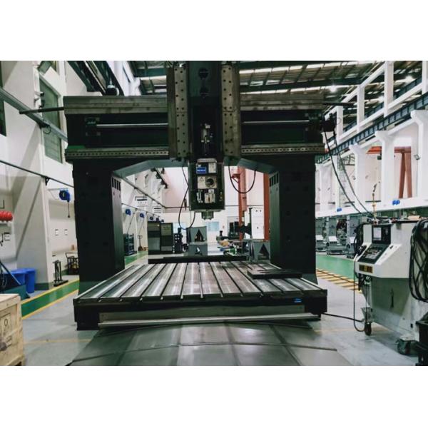 High Precision 4 Axis Double Column CNC Machining Center DY-2015 High Rigidity